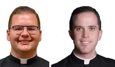 Fr. Matthew Breslin and Fr. Ryan Muldoon