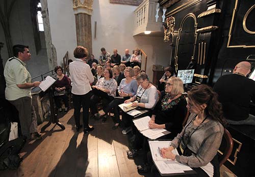 Austria choir rehersal